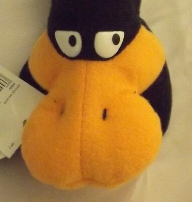 Looney Tunes Daffy Duck Plush Bean Bag About 8.5'' Inches New With Tag