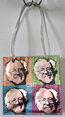 Bernie 2016 Bernie Sanders tote bag Flash Bags Not Larry David