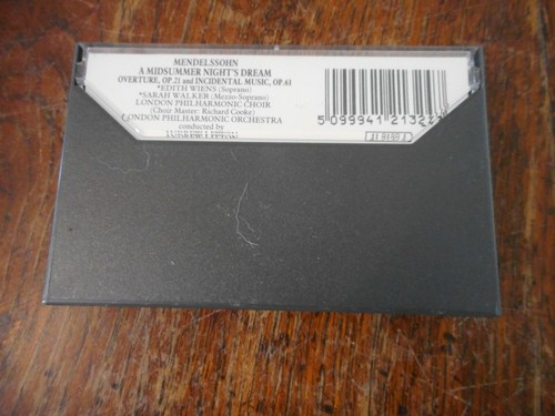 Mendelssohn A Midsummer Night's Dream Andrew Litton Classical Music Cassette - Picture 2 of 7