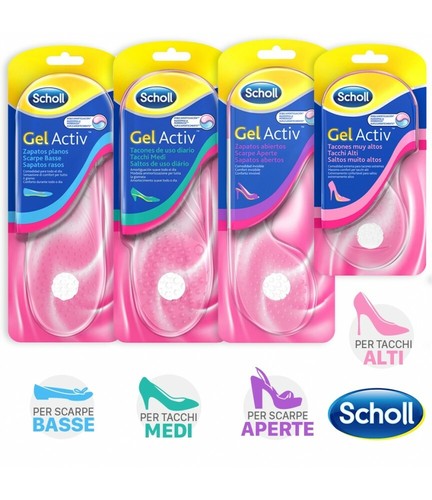 KGC Shop Scholl 2x Solette (1 paio) Gel Activ TACCHI MEDI