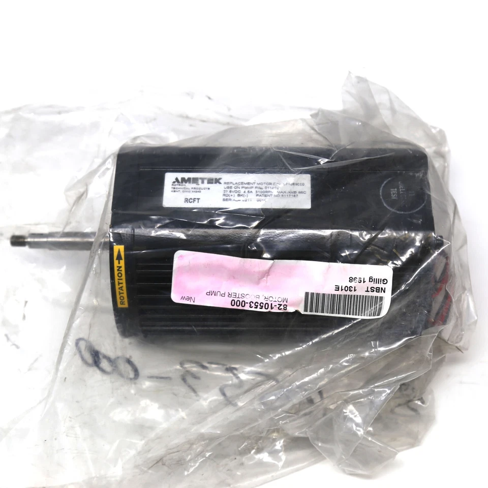 Motor de refuerzo Ametek Rotron 071069000 para bomba 011403, Gillig 82-10553-000 - EE. UU. Foto 2 de 4
