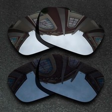US Silver Black Replacement Lenses For-Spy Optic Dirk Polarized AntiScratch