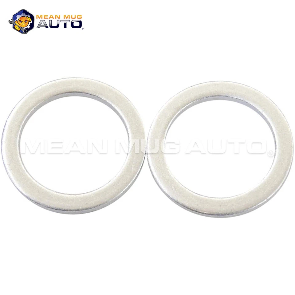 Mean Mug Auto 15x Aluminum Oil Drain Plug Gasket Crush Washers For Volvo 977751 - Image 4 of 4