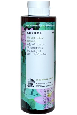 Гель для душа korres водная лилия 250мл (5203069051739)