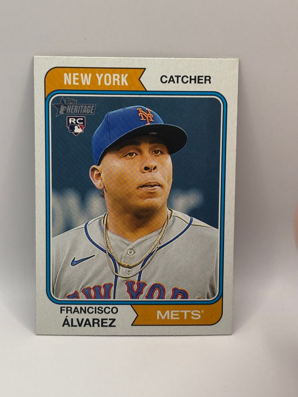 2023 Topps Heritage - Francisco Alvarez #388 (RC) - New York Mets NM