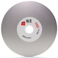 6 inch Diamond Flat Lap Disc 3000 Fine Grinding Disk 1/2 inch Arbor Hole