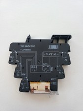 WEIDMULLER 1123490000 24VDC COIL, 8A CONTACT, DIN RAIL MOUNTED RELAY AND BASE