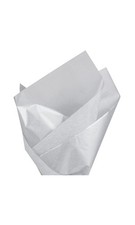 SSWBasics 20 in x 30 in Silver Tissue Paper