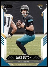 2021 Score Base Jake Luton Jacksonville Jaguars 179