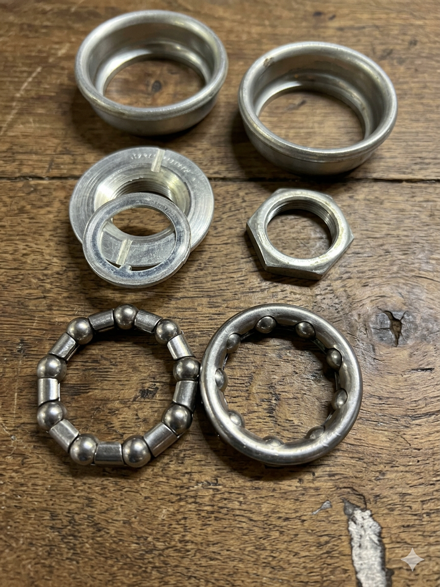 Old School BMX Ashtabula Crank Set Schwinn BB & Sprocket 1981