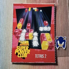 Nintendo Power Super Power Club Magazine Card  #104 Tetris 2