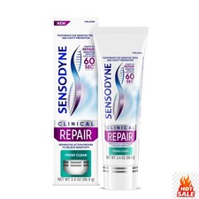Clinical Repair Fluoride Toothpaste - Fresh Clean - 3.4oz-2packs