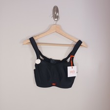 Panache Sports Bra 5021 Black Underwire Adjustable Straps 36D New