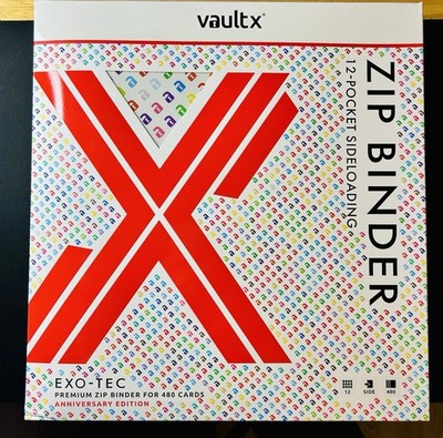 Vault X Anniversary 30th Edition Pokemon Exo-Tec 12 Pocket Zip Binder 151