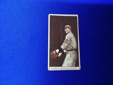 1912 T207 Brown Background EDWARD AINSMITH Washington Senators RECRUIT