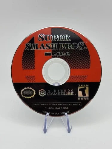 Super Smash Bros. Melee (GameCube, 2001) No Original Case Or Manual- Untested