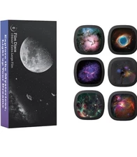 Realistic Discs Ainael Galaxy Projector 5K Ultra HD Slide Home Planetarium 6 NEW