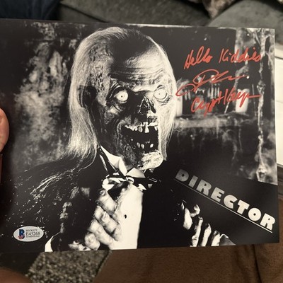John Kassir signed 10x8 Autogramm Foto - Geschichten aus der Gruft - Horror - Beckett