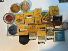 Lot Of Vintage Kodak, Tiffen Camera Accessories Filters, Adapters 7 