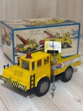 Vintage Bandai Tin Wreck Truck 8 Series Battery Japan 1960s Boxed Rare