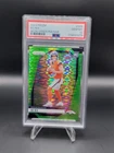 2024 Panini Prizm - Rookies Bo Nix #309 Neon Green Pulsar Prizm (RC) PSA 10