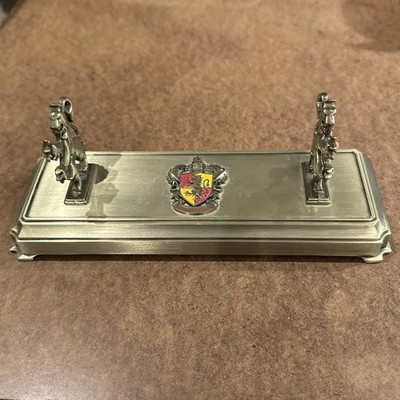 The Noble Collection Harry Potter Gryffindor Wand Stand - Diecast Metal (No Box)