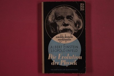285302 Albert Einstein DIE EVOLUTION DER PHYSIK Rowohlt Von Newton bis zur