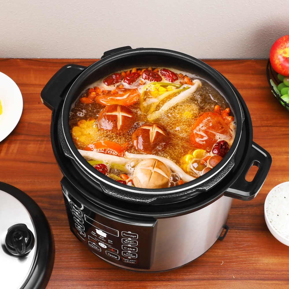 Electric Pressure Cooker 10-in-1 Digital Insta Pot Programmable 6L Pot 1000W UK