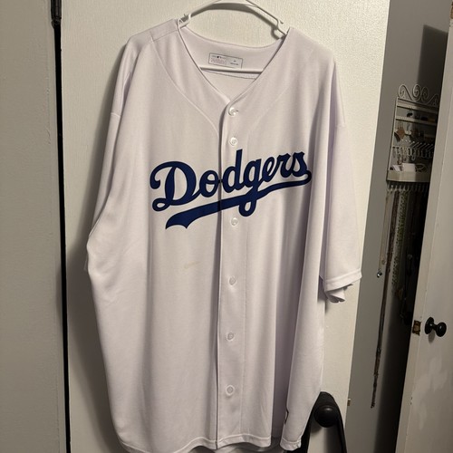 Los Angeles Dodgers #50 Mookie Betts WHITE Jersey STITCHED Size 4XLT