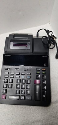 Casio DR-120R Desktop Printing Calculator 12 Digits Tested