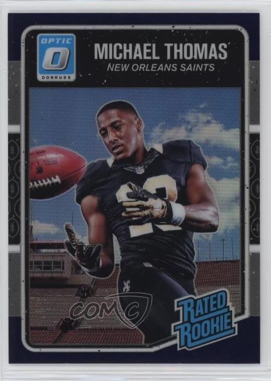 2016 Donruss Optic Rated Rookie Purple Michael Thomas #186 13wy