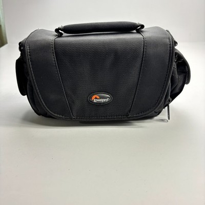 Lowepro Edit 110 Small Black Padded Camera Camcorder Bag w/ Shoulder Strap 