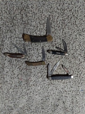 Rare Antique And Vintage Knife Lot