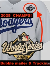 2025 World Series Patch  Jersey Patch for LA Dodgers Los Angeles Baseball jersey