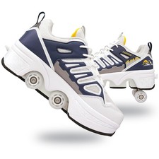 Roller Skate Shoes for Girls, Kids, Women, Men,Double-Row Skating Shoes,Retra...