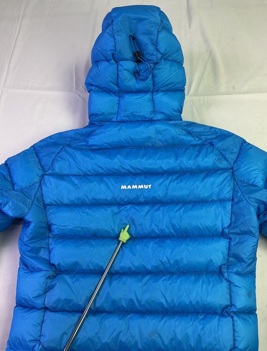 Mammut Men's Taiss IN Hooded Zip-Up Jacket-Glacier Blue-Size: S | eBay