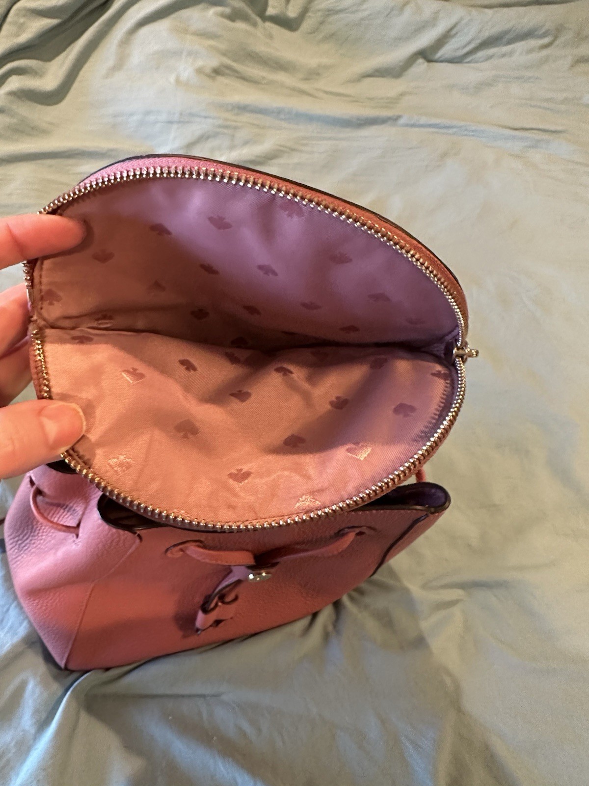 Pink Kate Spade Mini Backpack - image 3