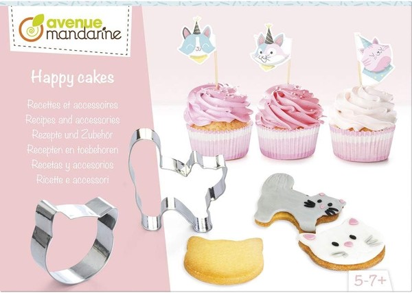 Avenue Mandarine KC106C - Kreativbox Happy Cakes, Rezepte Und Zubehor, Ideal Mit-image