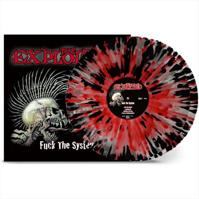 THE EXPLOITED FUCK THE SYSTEM NEW LP