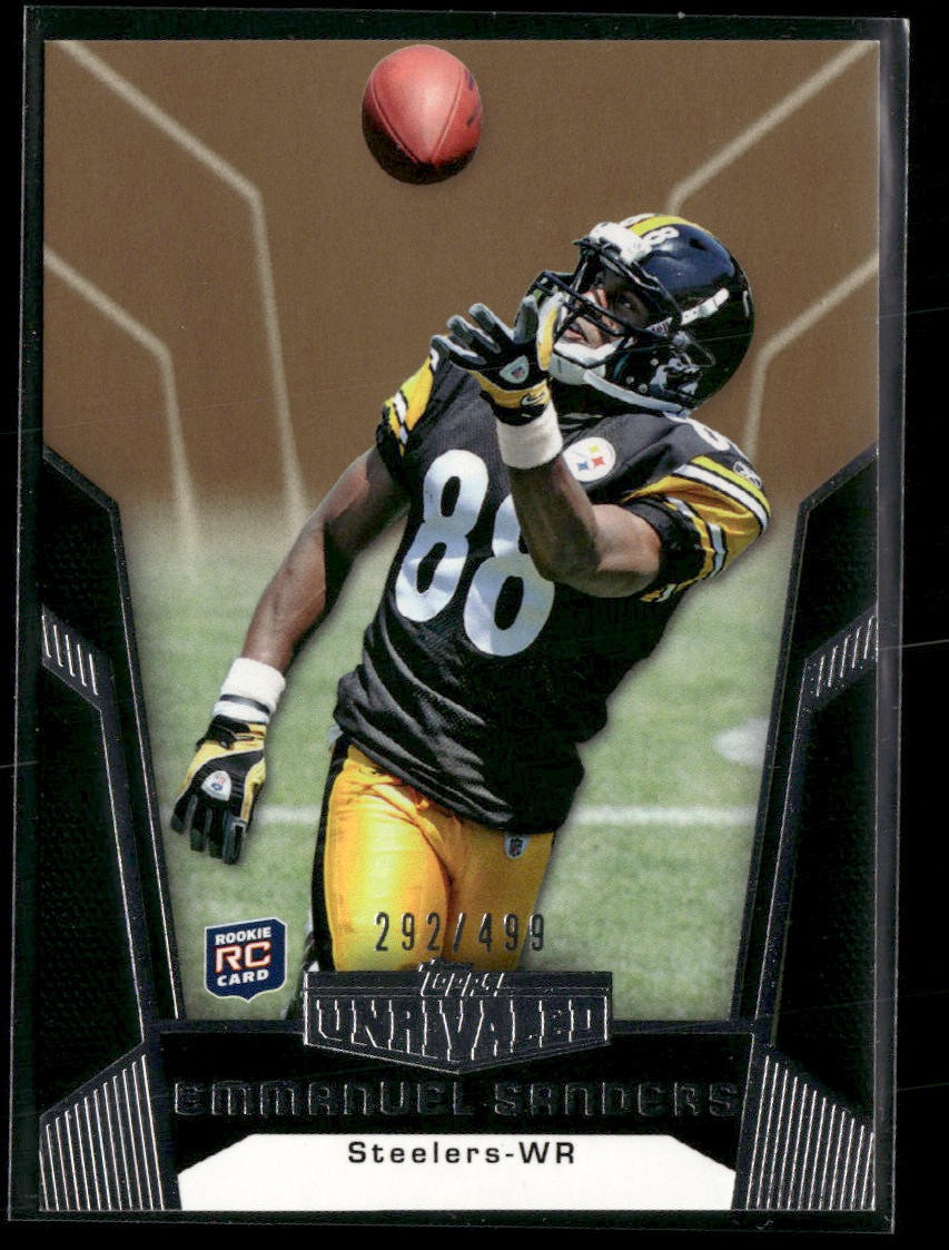Emmanuel Sanders Topps Unrivaled #146 Gold