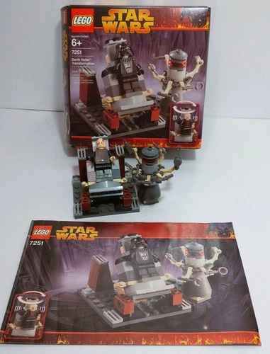 Lego Star Wars Darth Vader Transformation Set 7251 - 100% Complete