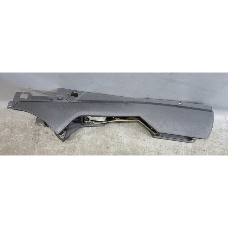 BMW E39 1997-2003 serie 5 consola central delantera reposabrazos vinilo negro OEM Foto 4 de 4