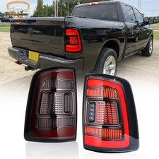 2x Smoked Led Brake Tail Lights Assembly For Dodge Ram 1500 2500 3500 2009-2018