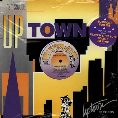 Heavy D. & The Boyz - Somebody For Me (Vinyl 12'' - 1989 - US - Original)