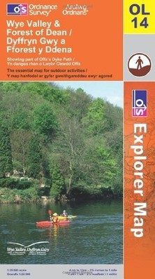 Wye Valley and Forest of Dean (Explorer Maps) (... by Ordnance Survey 0319237184