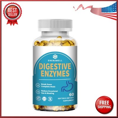 Probiotics 100 Billion CFU Potency Digestive Immune Health 60 Capsules lactobac