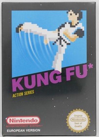 Kung Fu Nintendo Entertainment System Nes Sealed Graded 90 Pixel no WATA VGA
