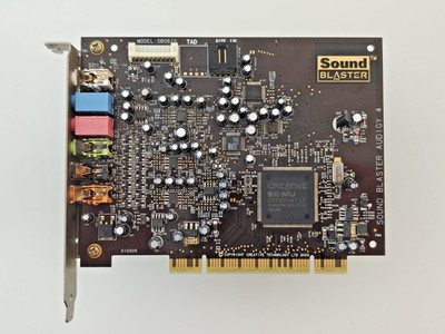 Creative Labs Sound Blaster Audigy 4 7.1 SB0610 24-bit PCI Sound Audio Card