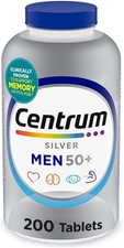 Centrum Silver Mens 50 Plus Vitamins, Multivitamin Supplement, 200 Count