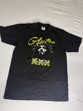 Shaka Wear Super MAX Heavy Black Cotton Graphic Men's T-Shirt Crew Neck L